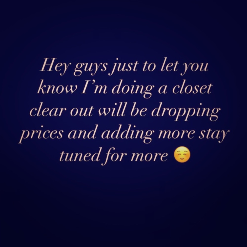 CLOSET CLEAR OUT TIME !!!!!😁